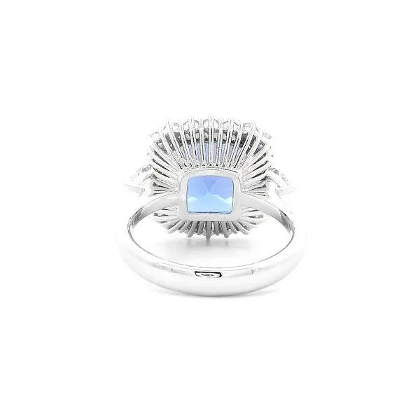 Blue Treasure - Nhẫn với Tanzanite và Kim cương sang trọng