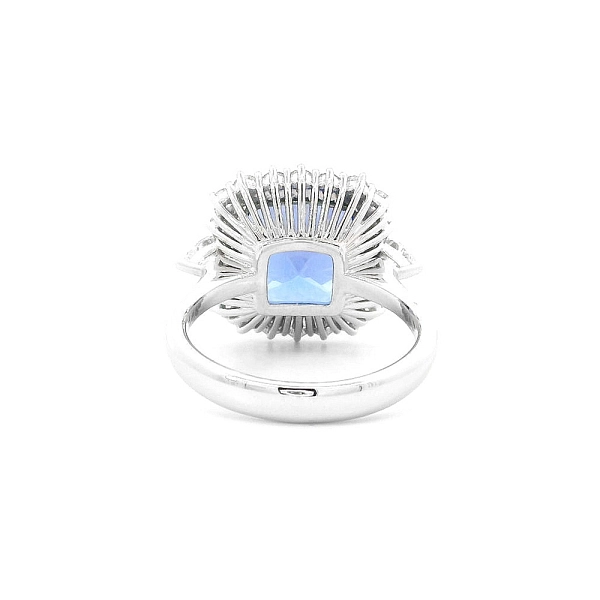 Blue Treasure - Nhẫn với Tanzanite và Kim cương sang trọng