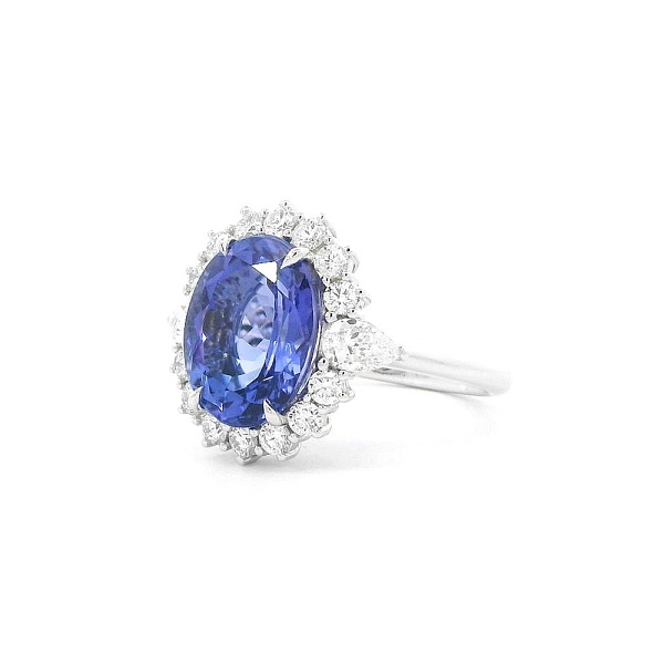 Trang sức cao cấp với Tanzanite và Kim cương trong vàng trắng