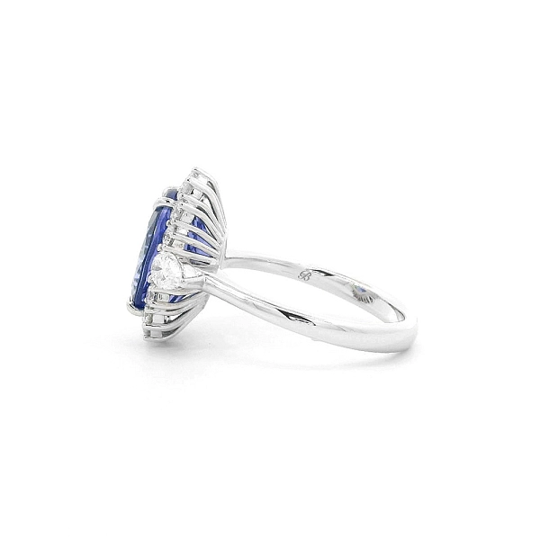 Trang sức cao cấp với Tanzanite và Kim cương trong vàng trắng