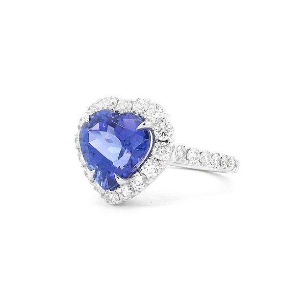 Nhẫn Master độc quyền kết hợp Tanzanite và Kim cương