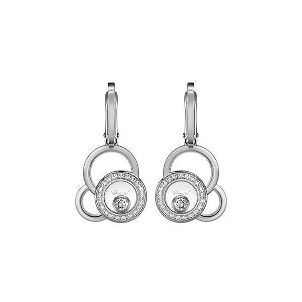 Vòng tai vàng Chopard Happy Diamonds 839769-1002