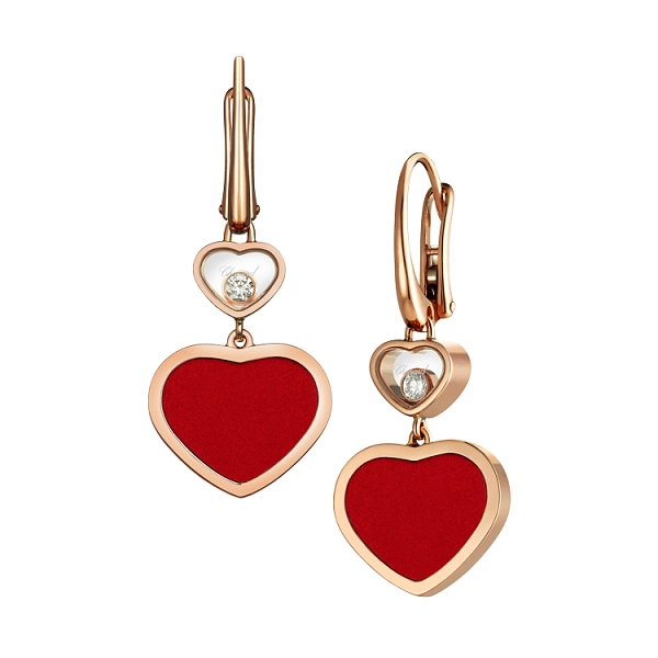 Vòng tai vàng Chopard Happy Hearts 837482-5810