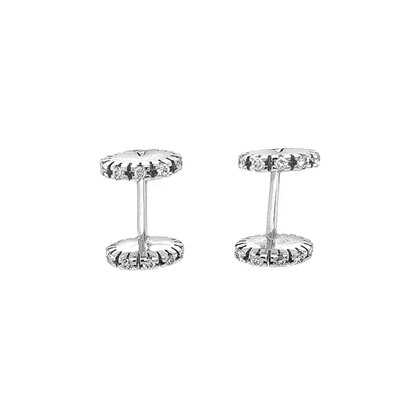 Vòng tai vàng đính kim cương