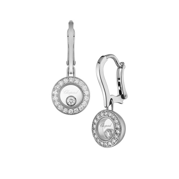 Vòng tai vàng Chopard Happy Diamonds 83A017-1401