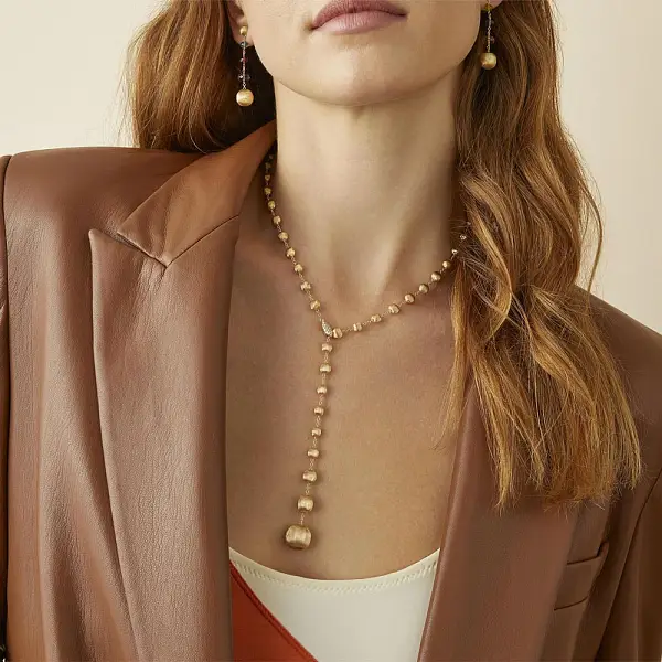 Vòng tai vàng Marco Bicego Africa OB1625 MIX02 Y