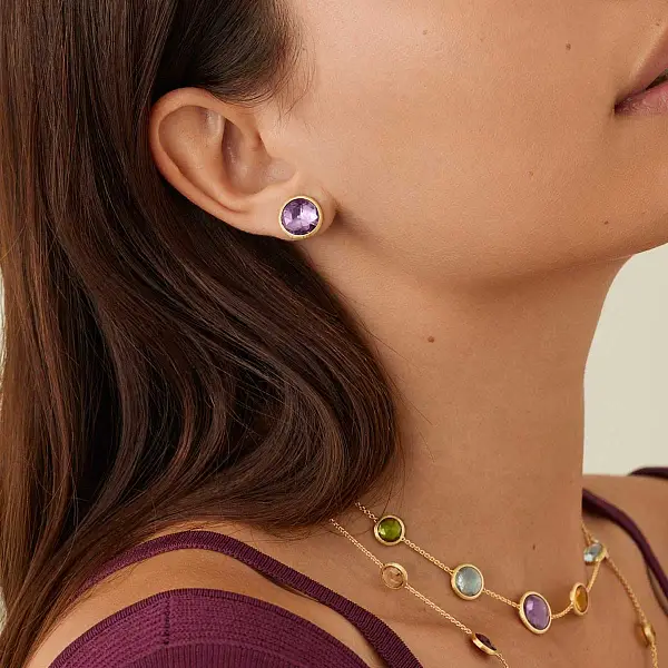 Vòng tai vàng Marco Bicego Africa OB1739 AT01 Y