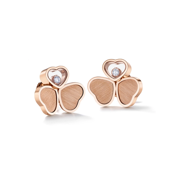 Vòng tai vàng Chopard Happy Hearts 83A083-5701