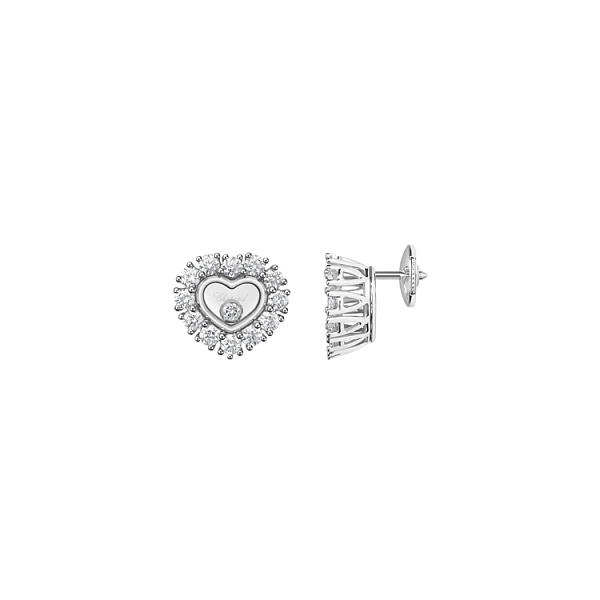 Vòng tai vàng Chopard Happy Diamonds 83A616-1001