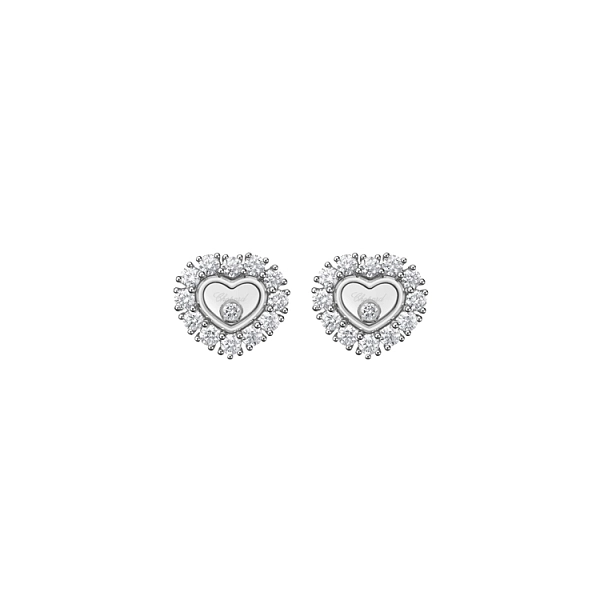 Vòng tai vàng Chopard Happy Diamonds 83A616-1001