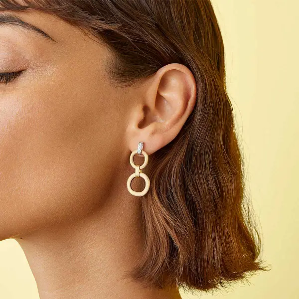 Vòng tai vàng Marco Bicego Jaipur Link OB1759 B YW