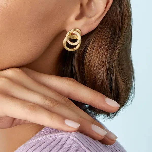 Vòng tai vàng Marco Bicego Jaipur Link OB938 Y