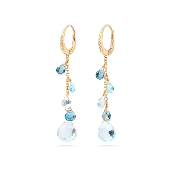 Vòng tai vàng Marco Bicego Paradise OB1743-MB TP01 Y