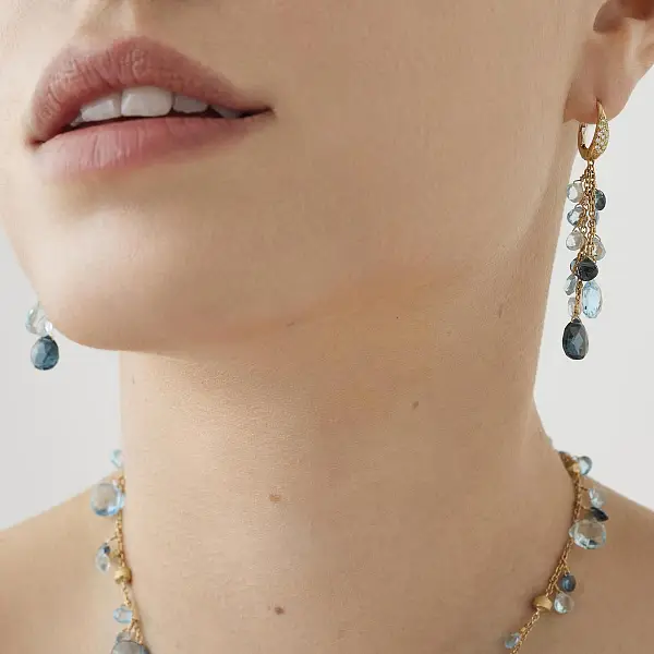 Vòng tai vàng Marco Bicego Paradise OB1753-MB TP01