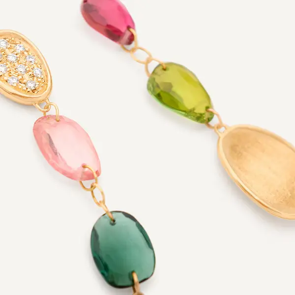 Vòng tai vàng Marco Bicego Lunaria Màu OB1899-B TM01 Y