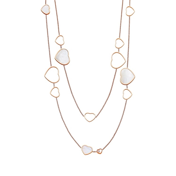 Vòng cổ Chopard Happy Hearts bằng vàng 817482-5301