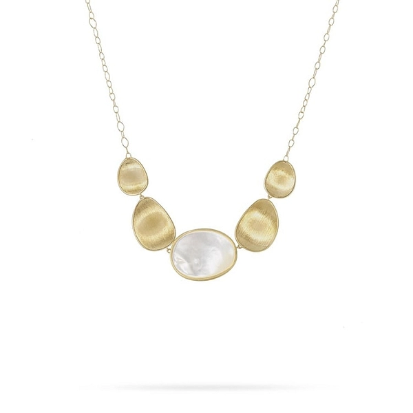 Vòng cổ vàng đính ngọc trai Marco Bicego Lunaria