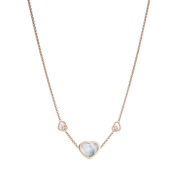 Vòng cổ Chopard Happy Hearts bằng vàng 81A082-5301
