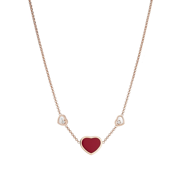 Vòng cổ Chopard Happy Hearts bằng vàng 81A082-5801