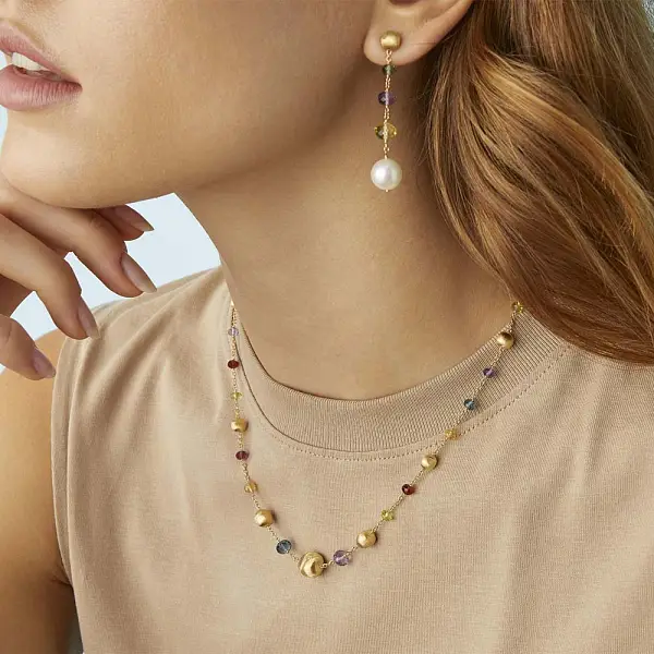 Vòng cổ vàng Marco Bicego Africa CB2281 L MIX02 Y