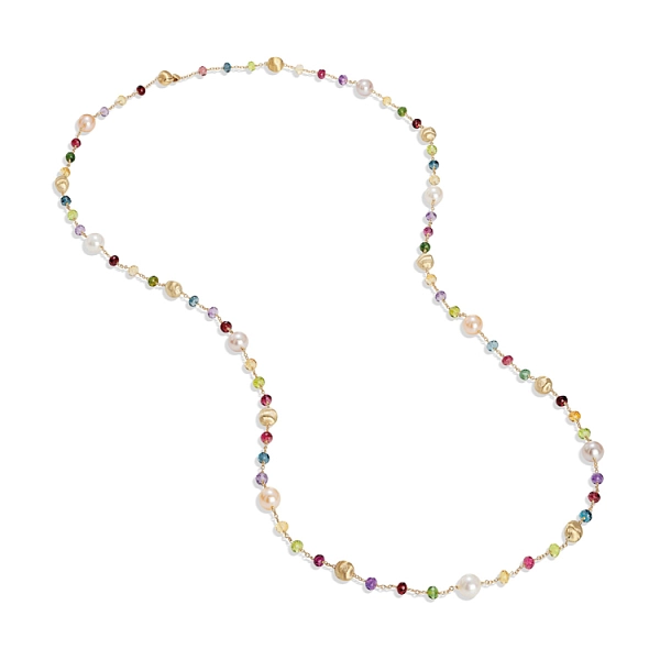 Vòng cổ vàng Marco Bicego Africa với đá bán quý