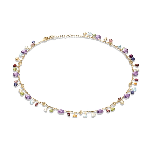 Vòng cổ vàng Marco Bicego Paradise với đá bán quý