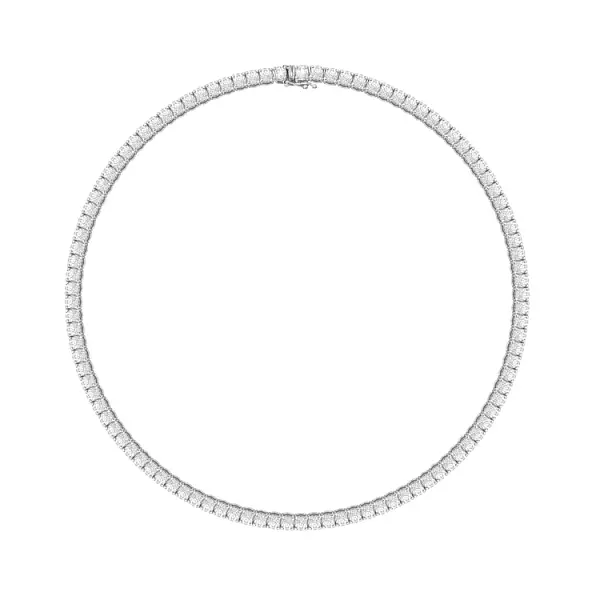 Vòng cổ tennis bằng vàng đính kim cương