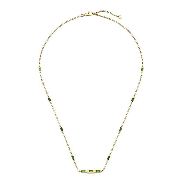 Vòng cổ Gucci Link to Love bằng vàng YBB70239400200U