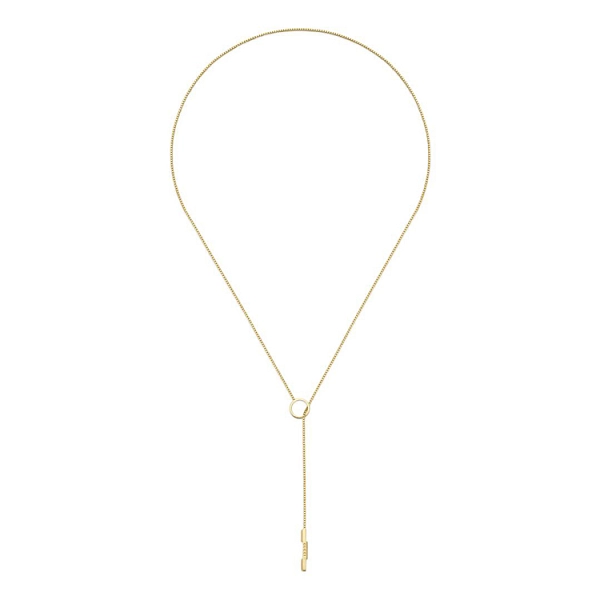 Vòng cổ Gucci vàng liên kết với tình yêu YBB66211000100U