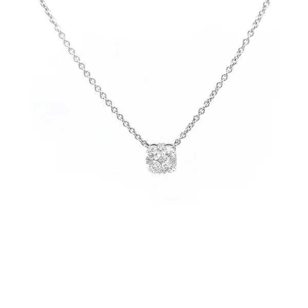 Vòng cổ vàng đính kim cương