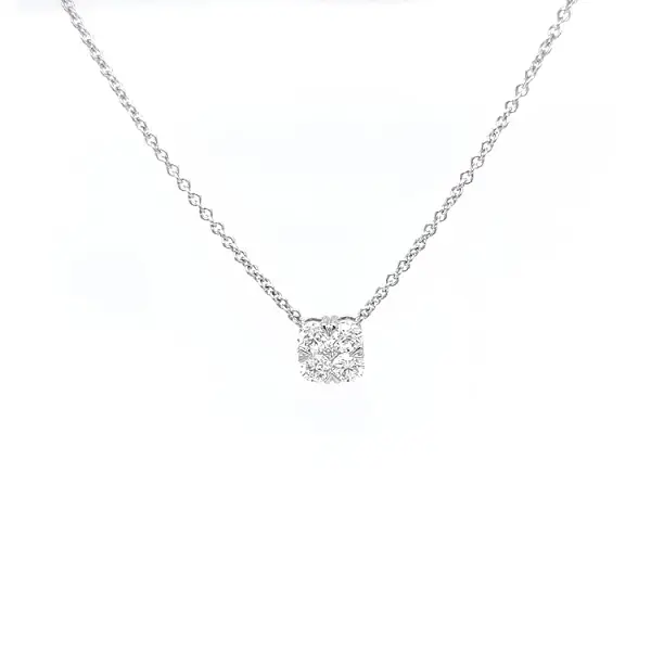 Vòng cổ vàng đính kim cương