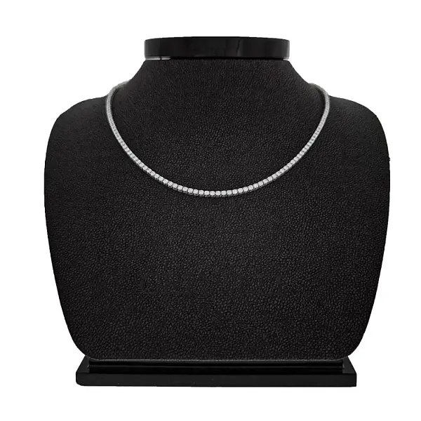 Vòng cổ tennis vàng Crieri đính kim cương