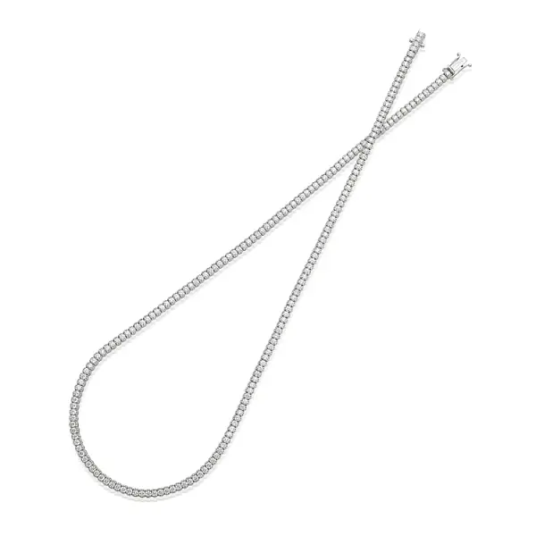 Vòng cổ tennis vàng Crieri đính kim cương