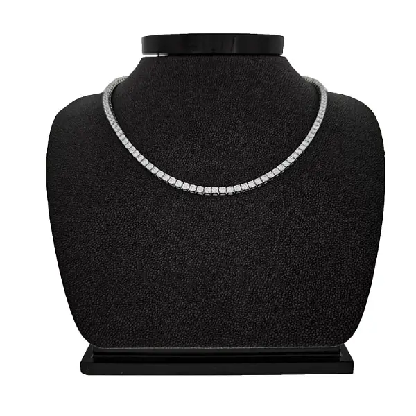 Vòng cổ tennis vàng Crieri đính kim cương