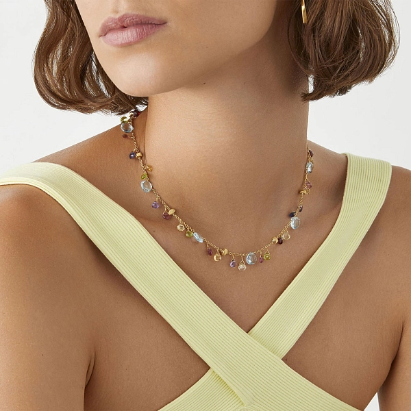 Vòng cổ vàng Marco Bicego Paradise CB2584-E MIX01T Y