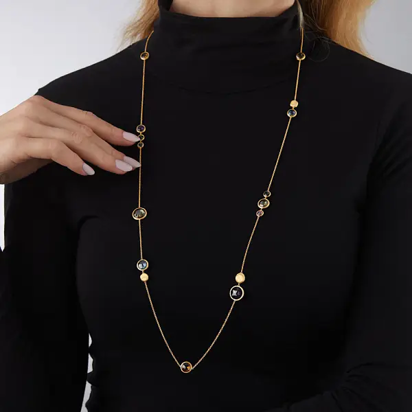 Vòng cổ vàng Marco Bicego Jaipur CB1401 MIX01 Y