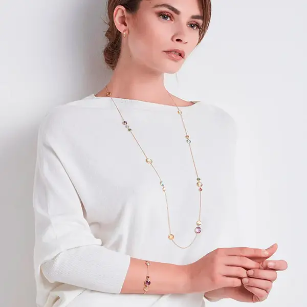 Vòng cổ vàng Marco Bicego Jaipur CB1401 MIX01 Y