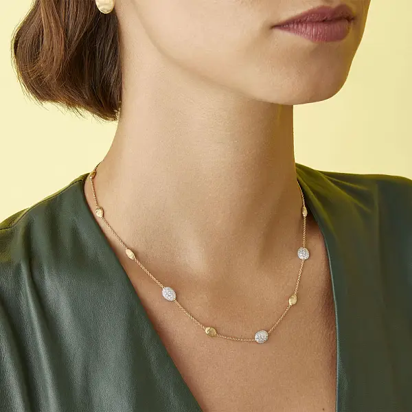 Vòng cổ vàng Marco Bicego Siviglia CB1838-E B YW