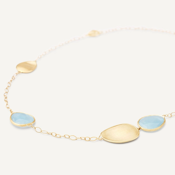 Vòng cổ Marco Bicego Lunaria bằng vàng CB1981 AQD Y