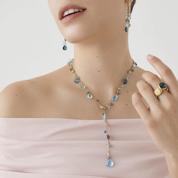 Vòng cổ vàng Marco Bicego Paradise CB2586 B TP01 Y