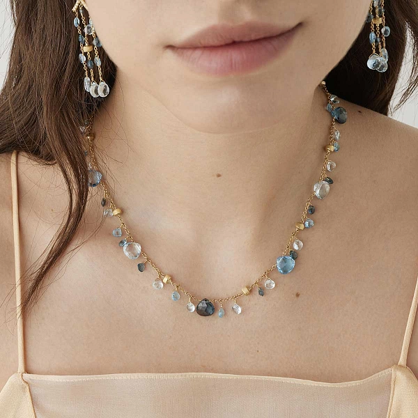 Vòng cổ vàng Marco Bicego Paradise CB2584-E TP01 Y 02