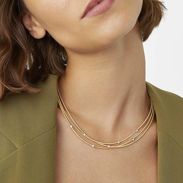 Vòng cổ vàng Marco Bicego Goa CG617 B W 01