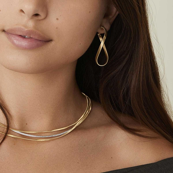 Vòng cổ vàng Marco Bicego Marrakech CG848 B YW M5