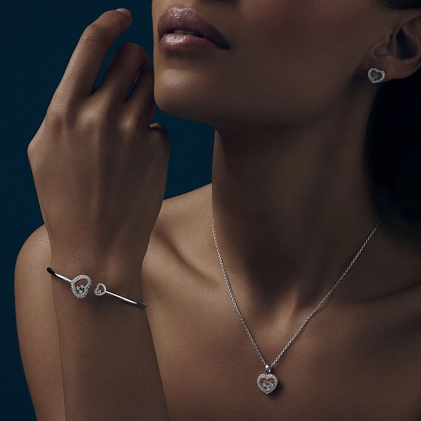 Vòng tay vàng Chopard Happy Diamonds 85A614-1203