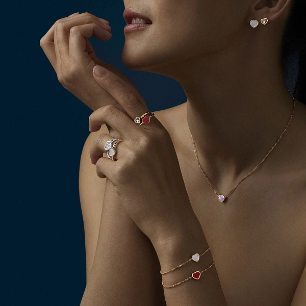 Vòng tay Chopard My Happy Hearts bằng vàng 85A086-5031