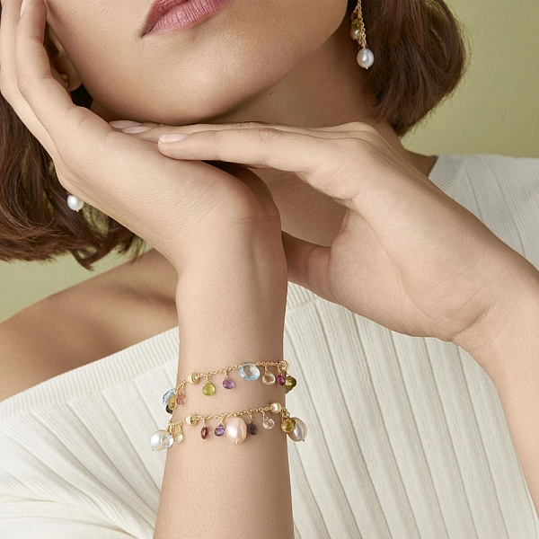 Vòng tay vàng Marco Bicego Paradise BB2584 MIX01T Y