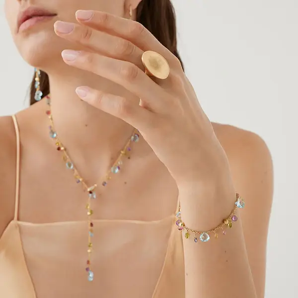 Vòng tay vàng Marco Bicego Paradise BB2584 MIX01T Y