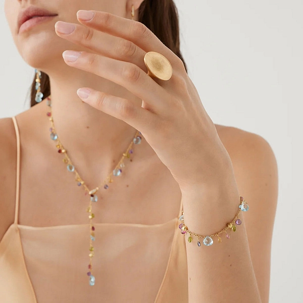 Vòng tay vàng Marco Bicego Paradise BB2584 MIX01T Y
