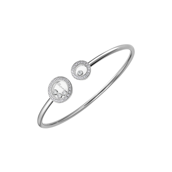 Vòng tay kim cương Chopard Happy Diamonds 85A618-1202