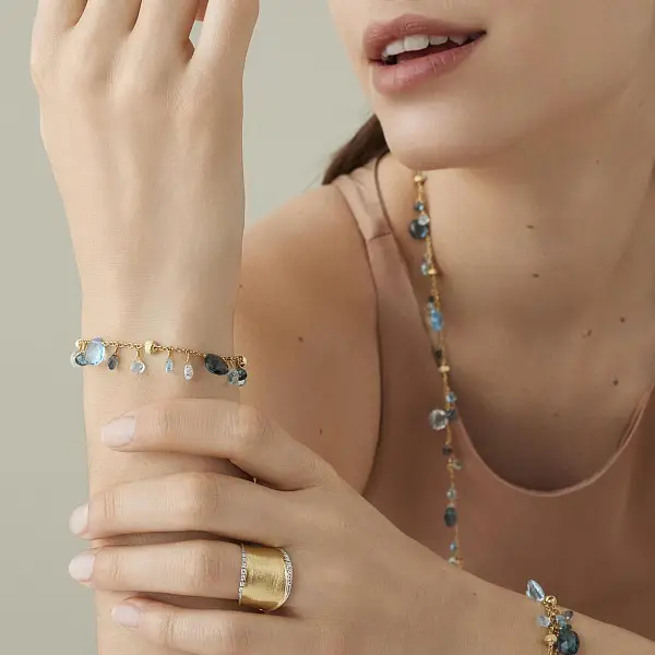 Vòng tay vàng Marco Bicego Paradise BB2584 TP01 Y
